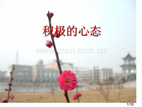 積極的心態--成功的一半主題班會課件省名師優質課賽課獲獎課件市賽課百校聯賽優質課一等獎課件.ppt